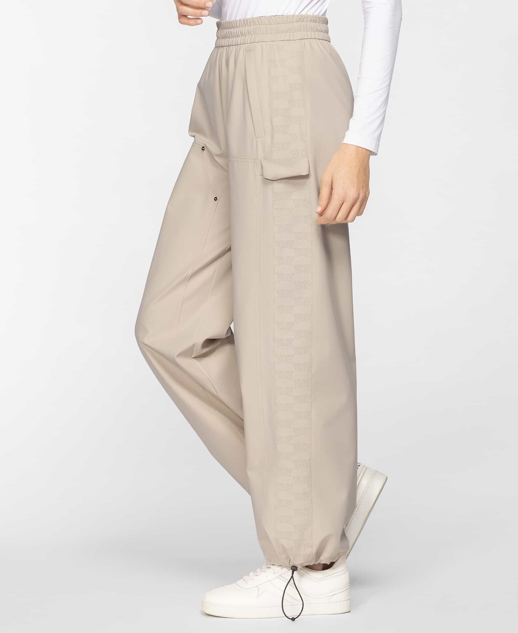 Women's Perforated Logo Wide Leg Trouser | PXG