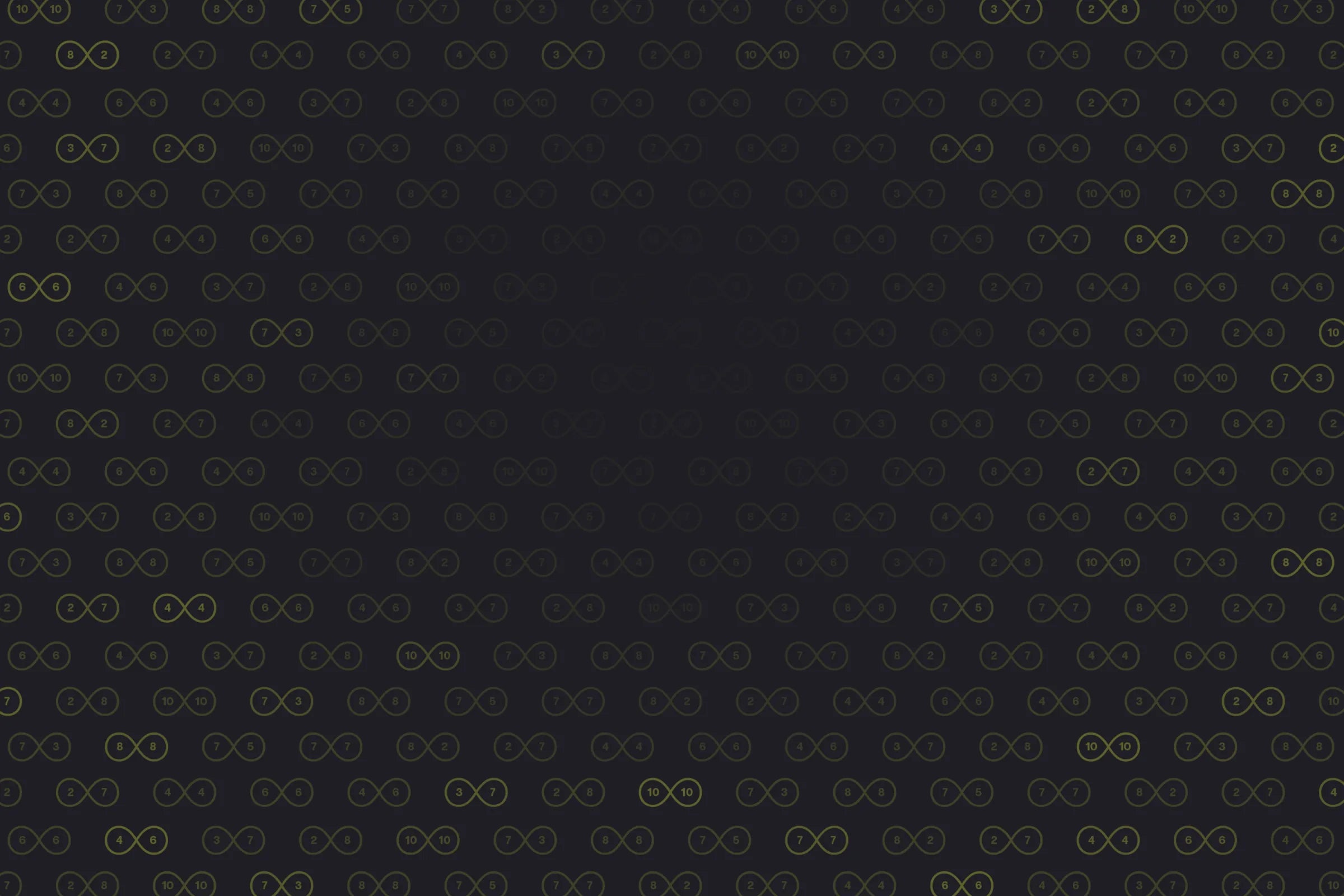 GEN8 background pattern for infinite weight combinations