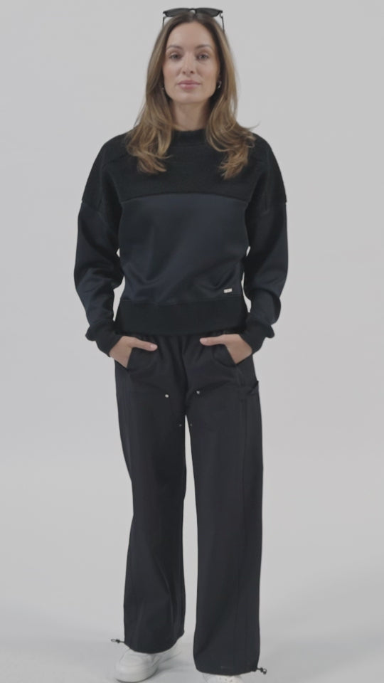 Women's Black Shadow Sweater – PXG