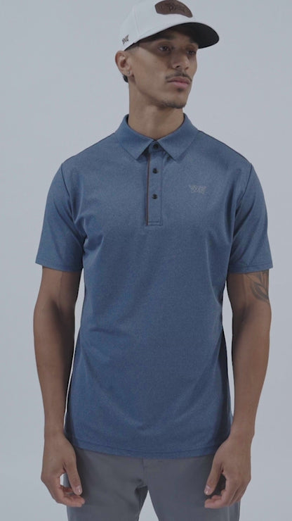 Men's Denim Blue Polo