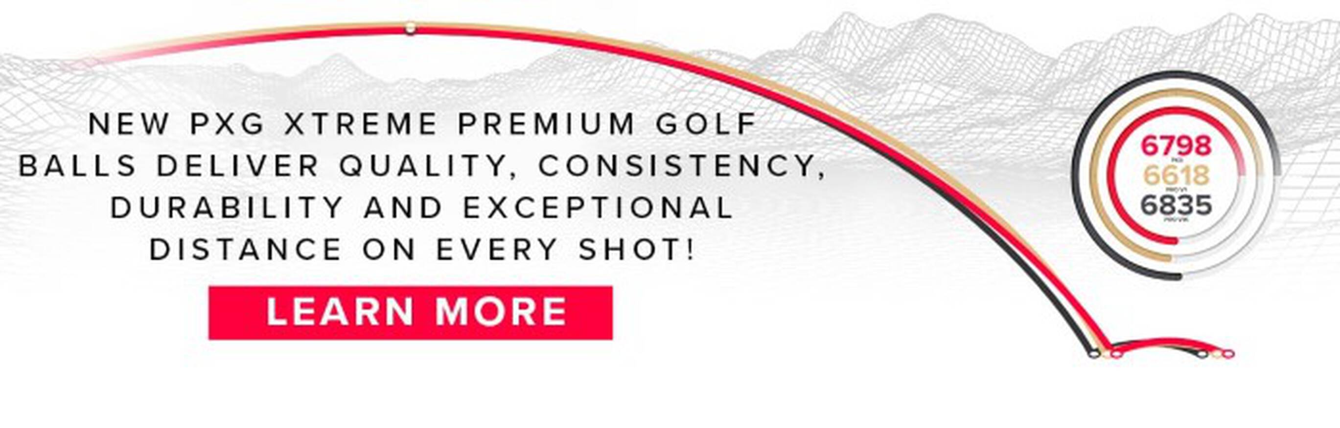 New PXG Xtreme Premium Golf Balls deliver exceptional performance on every shot!