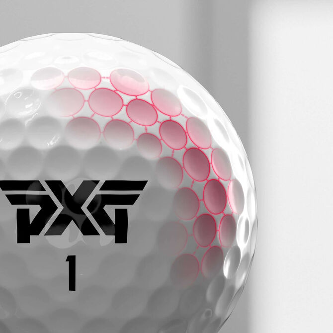 Xtreme Golf Ball ディンプルパターン