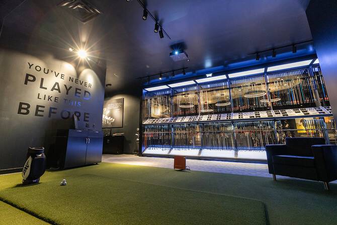 PXG Golf Store Interior