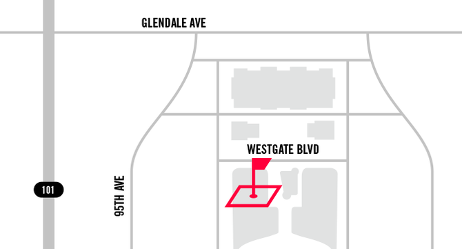 Westgate PXG Location Map