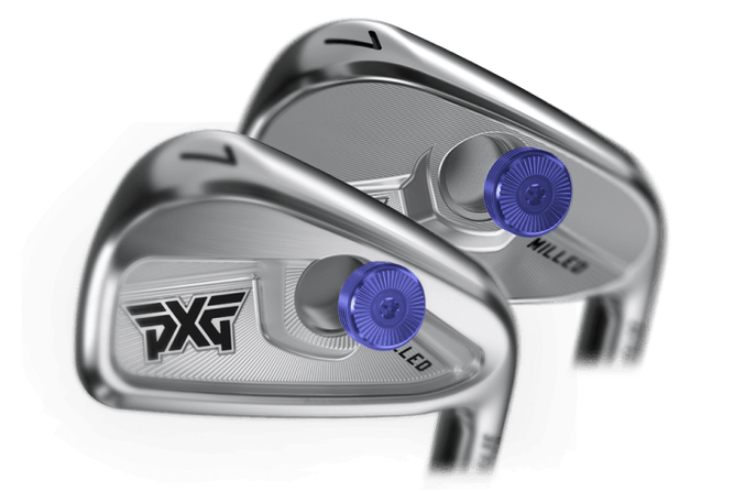 PXG 0317 CB and ST Players Irons Precision Weighting Technology.