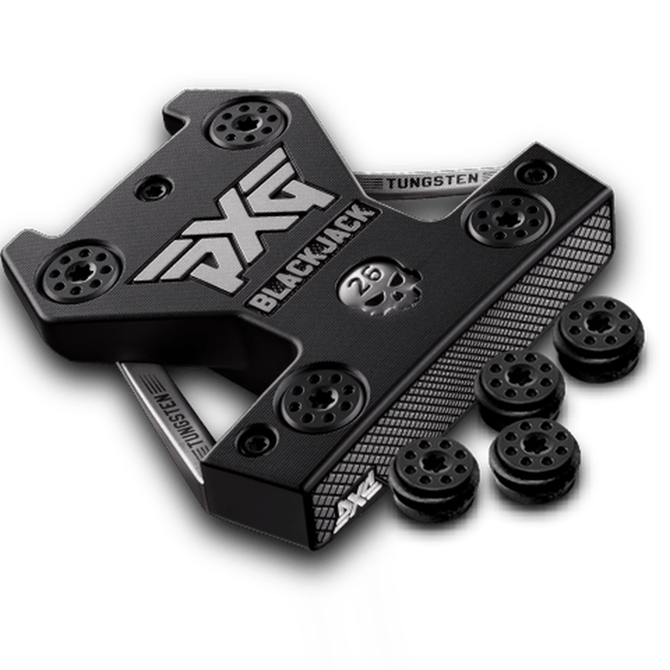 PXG Battle Ready Blackjack Putter with adjustable weighting technology