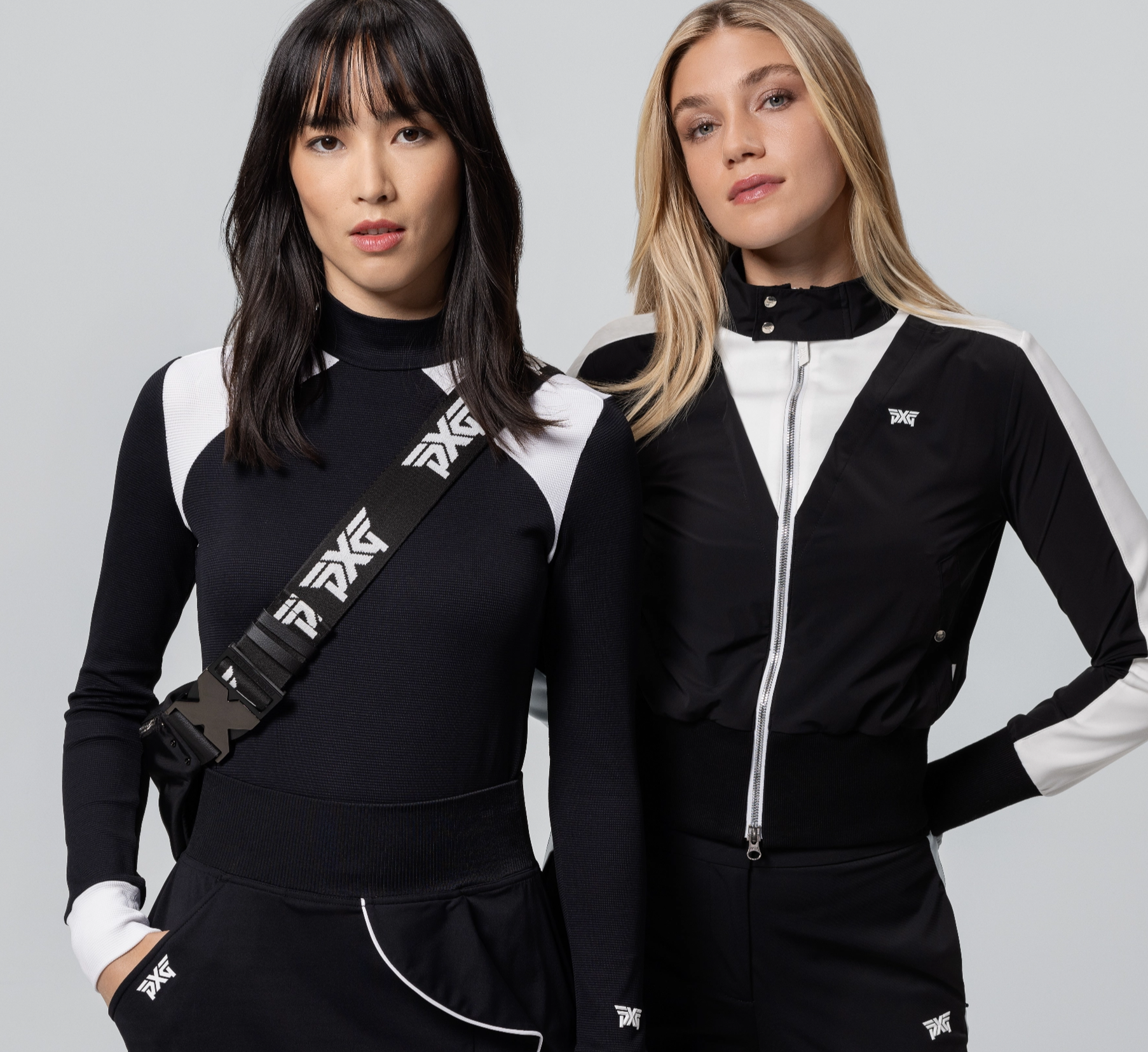 Two women in lunar inspired new arrivals