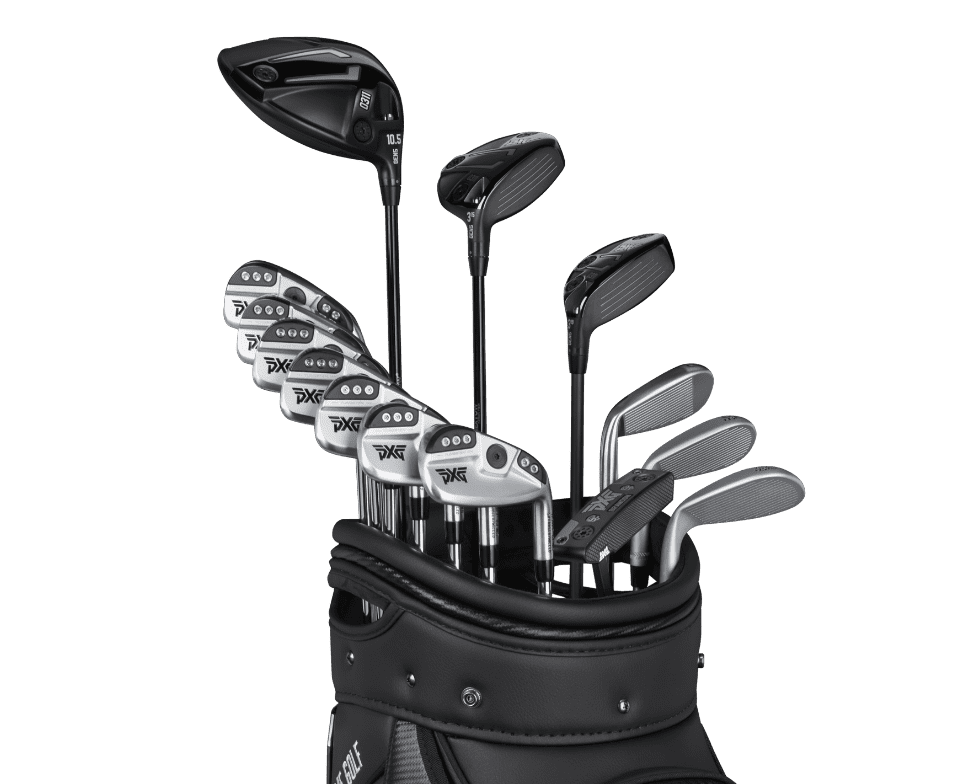 Bag of pxg golf clubs