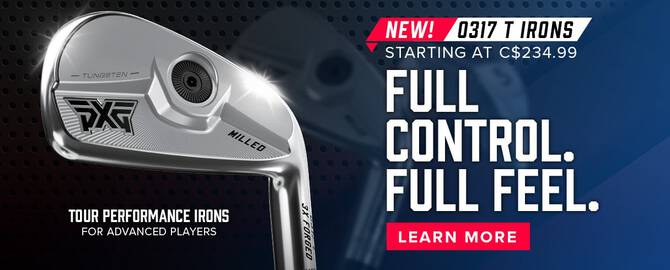 0317 T Irons - full control and full feel