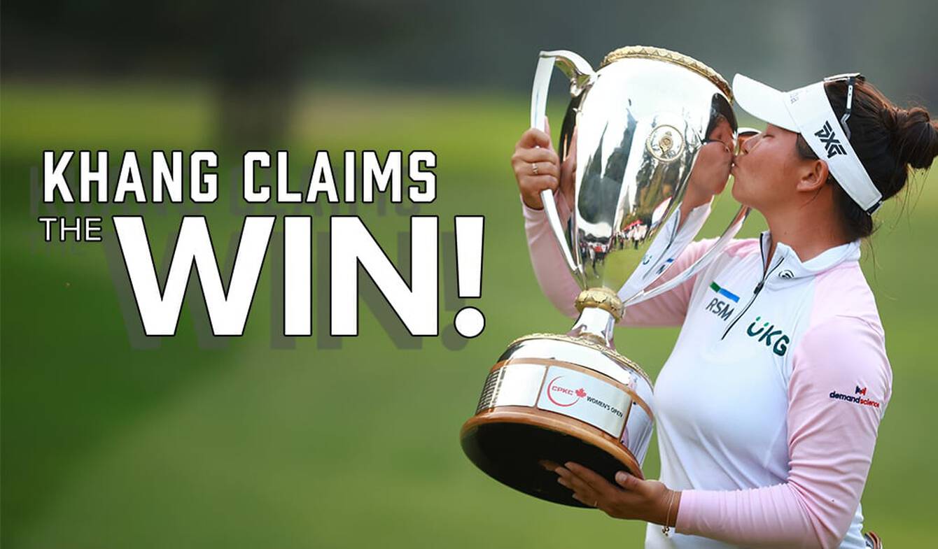 Congratulations to PXG Professional Megan Khang on her Canadian's Open Win.