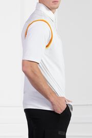 Comfort Fit Short Sleeve Banded Polo White