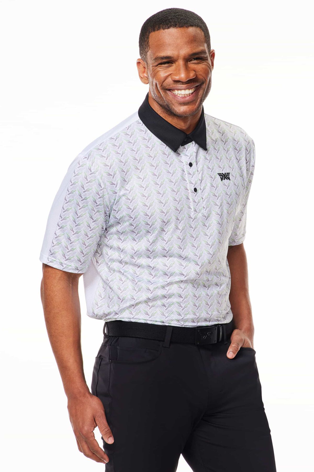 Comfort Fit Saguaro Perforated Polo 