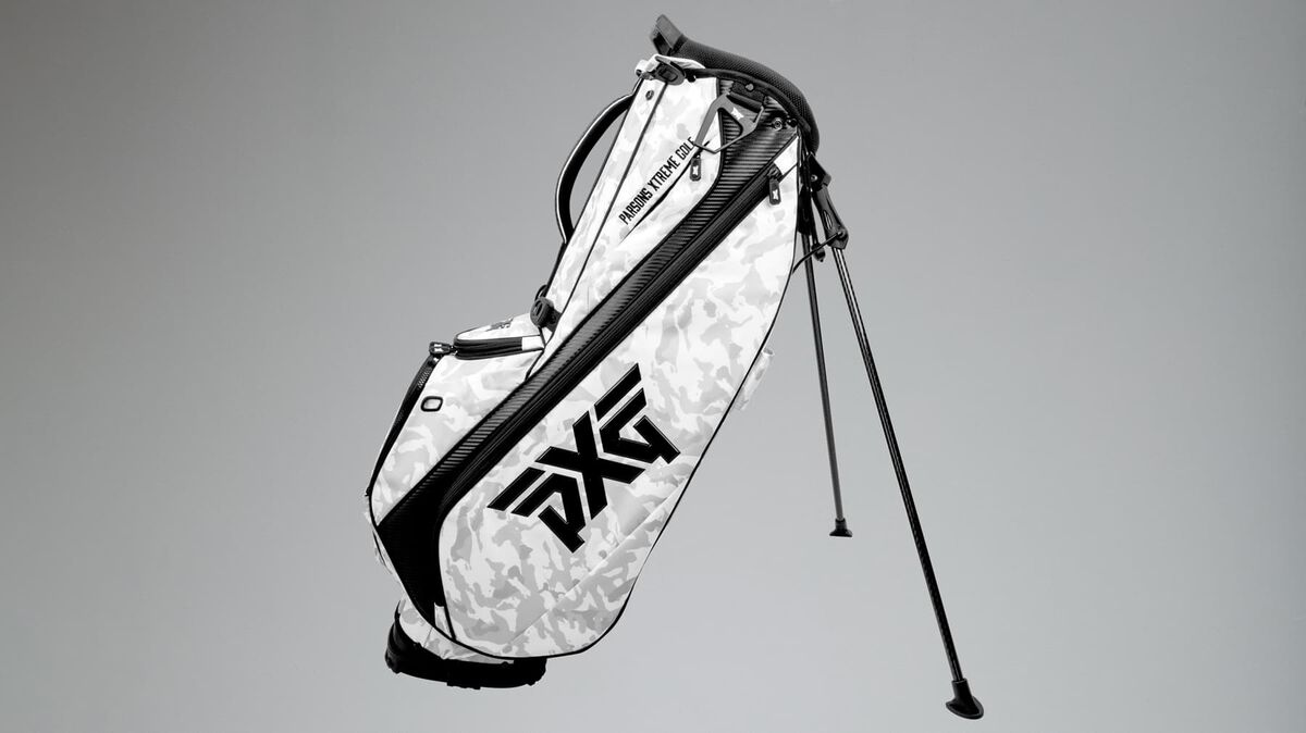 Fairway Camo Carry Stand Bag White