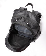 Lightweight 2 Zip Back Pack - Black 