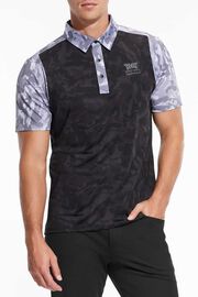 Heroes 22 Athletic Fit Short Sleeve Polo Fairway Camo 