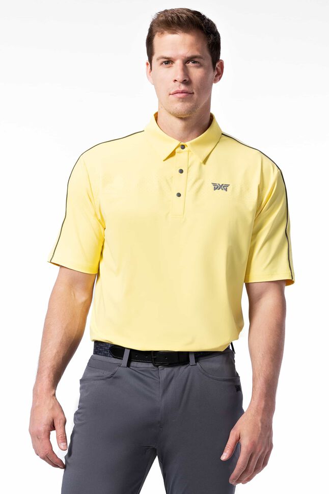 Comfort Fit Bonded Chest Stripe Polo