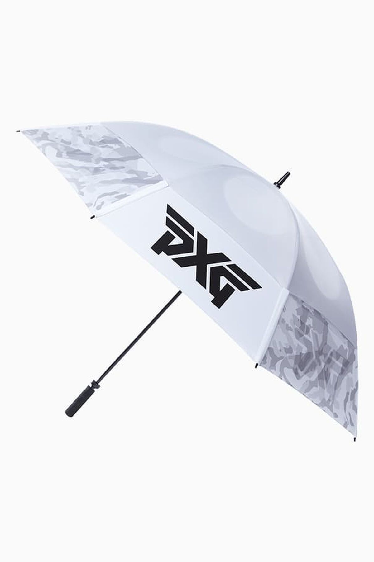 Fairway Camo Dual Canopy Umbrella - White Camo-white