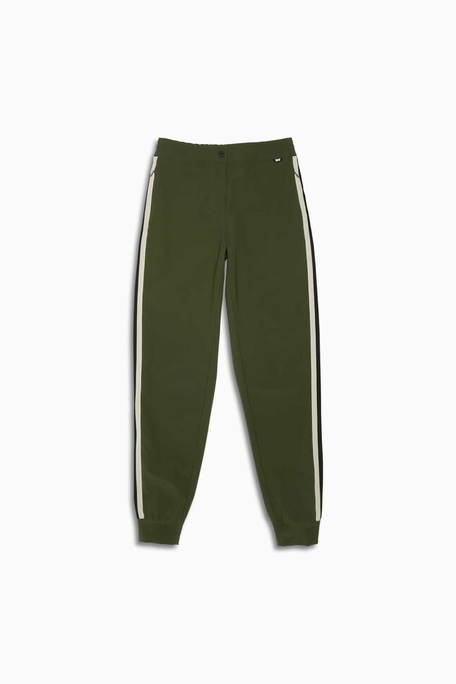 Women's Knitted Side Tape Jogger