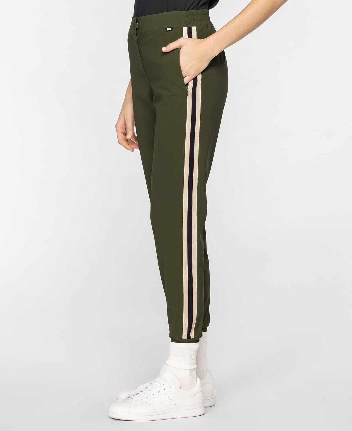 Women's Knitted Side Tape Jogger 