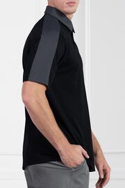 Comfort Fit Short Sleeve Shoulder Trim Polo 
