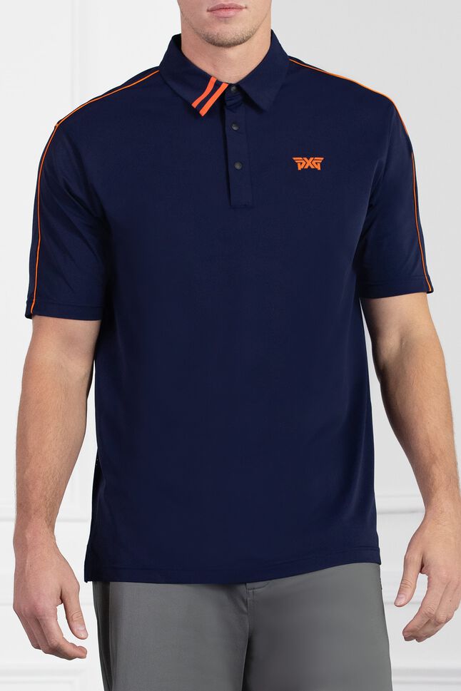 Comfort Fit Short Sleeve Collar Tipped Polo