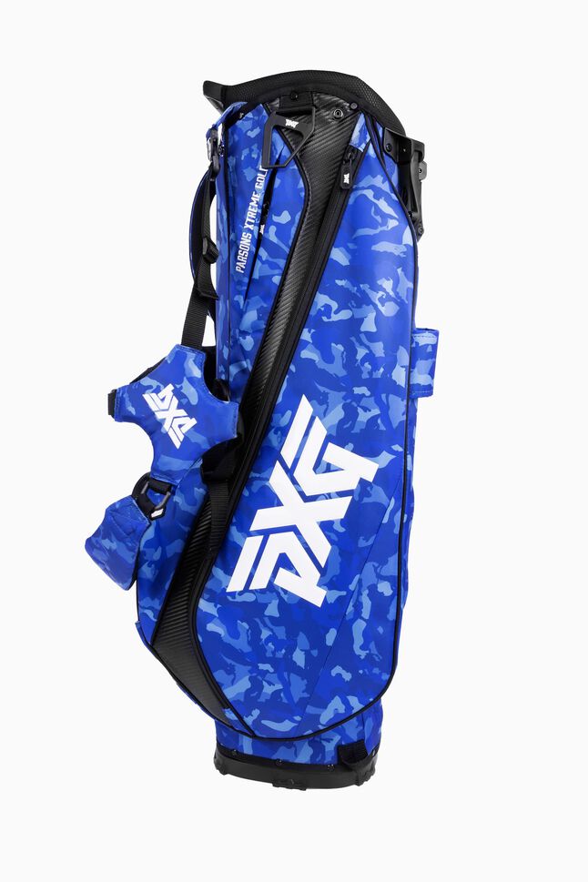 Fairway Camo Paratrooper Blue Carry Stand Bag