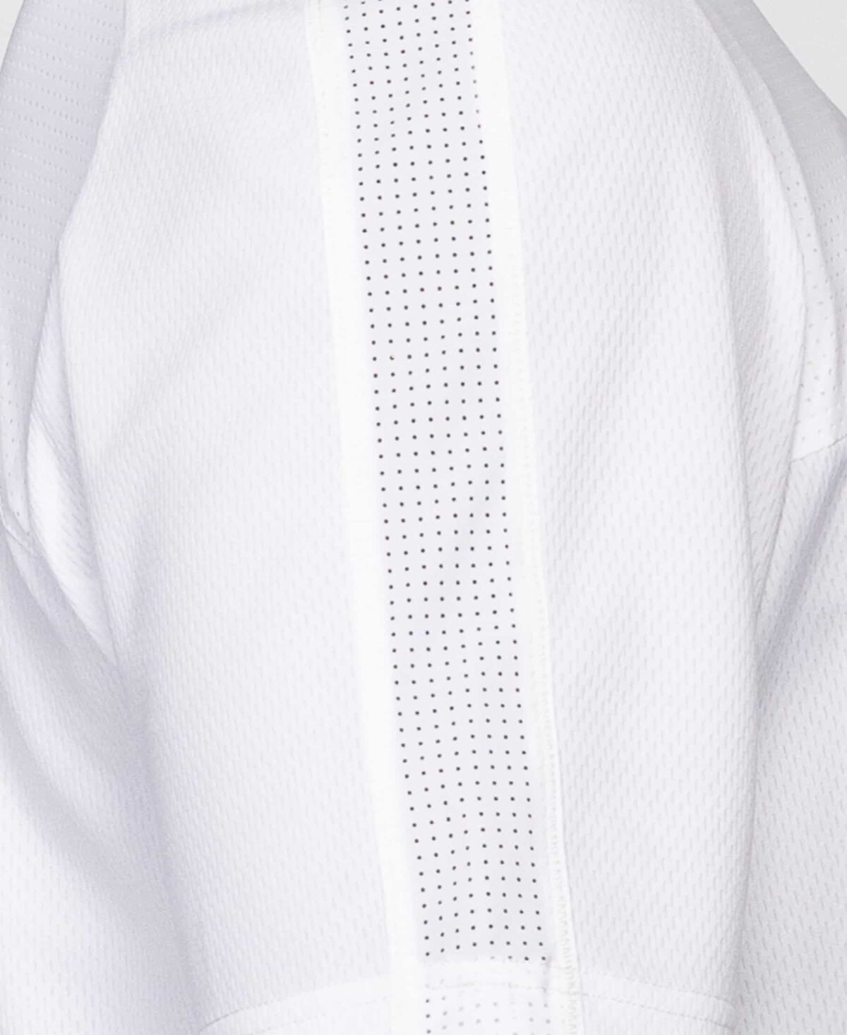 Men's 1/4 Zip Short Sleeve Anorak - White - Medium 