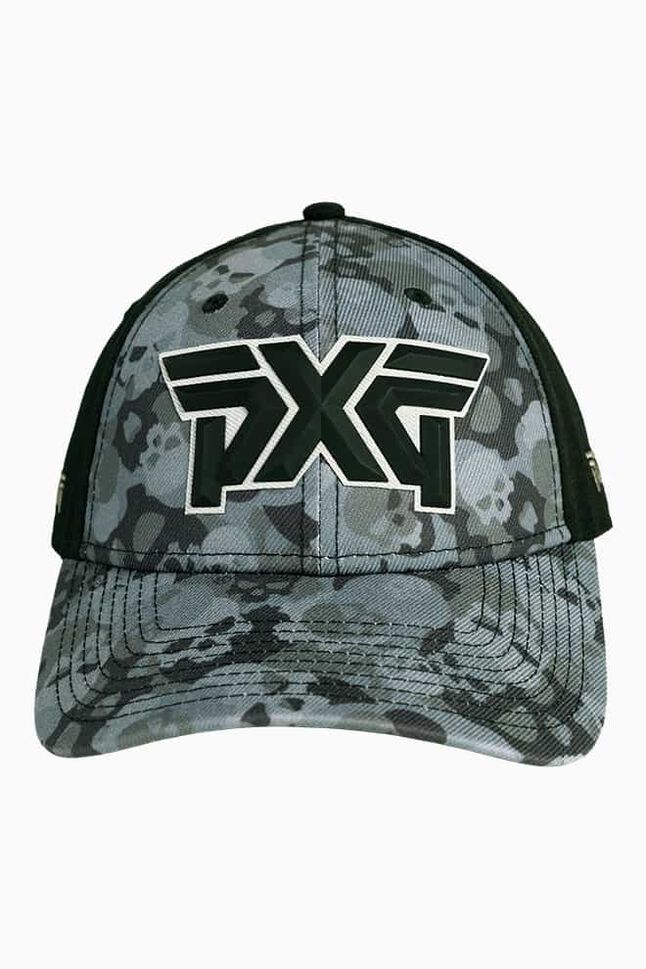 Darkness Skull Camo Faceted Logo 9FORTY Snapback Cap