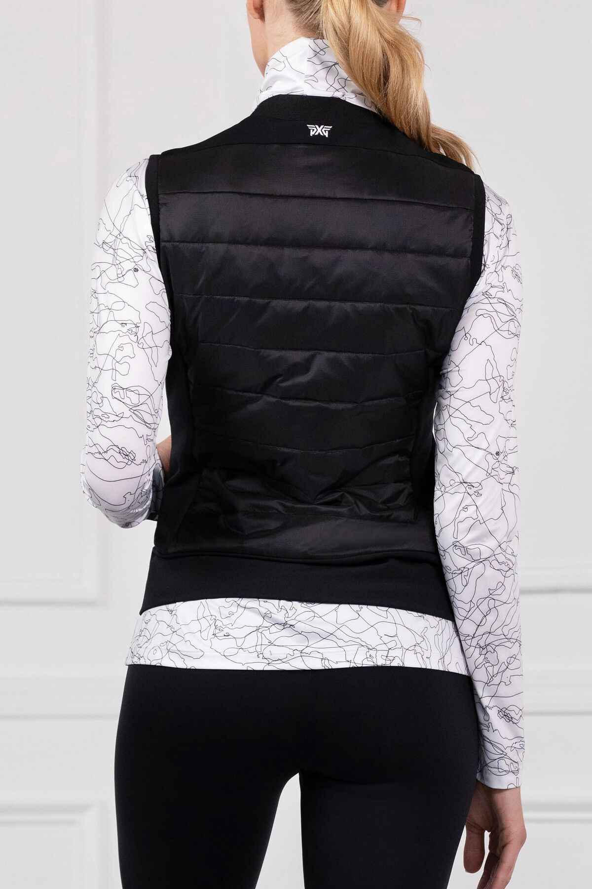 Quilted Core Down Hybrid Vest 