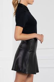 Eco Leather Skirt 