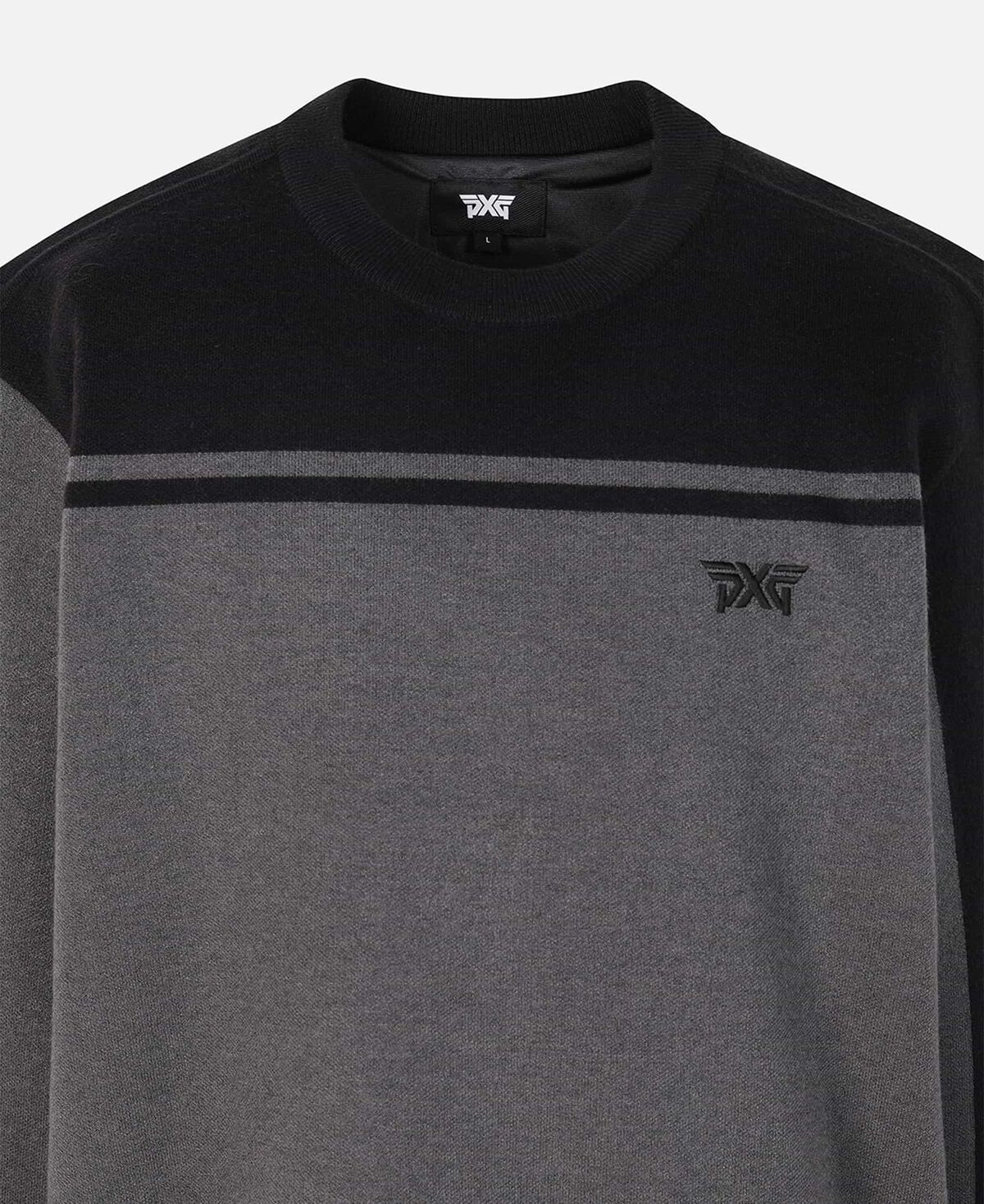 WTカラーブロック　ウインドプルーフセーター - ブラック 