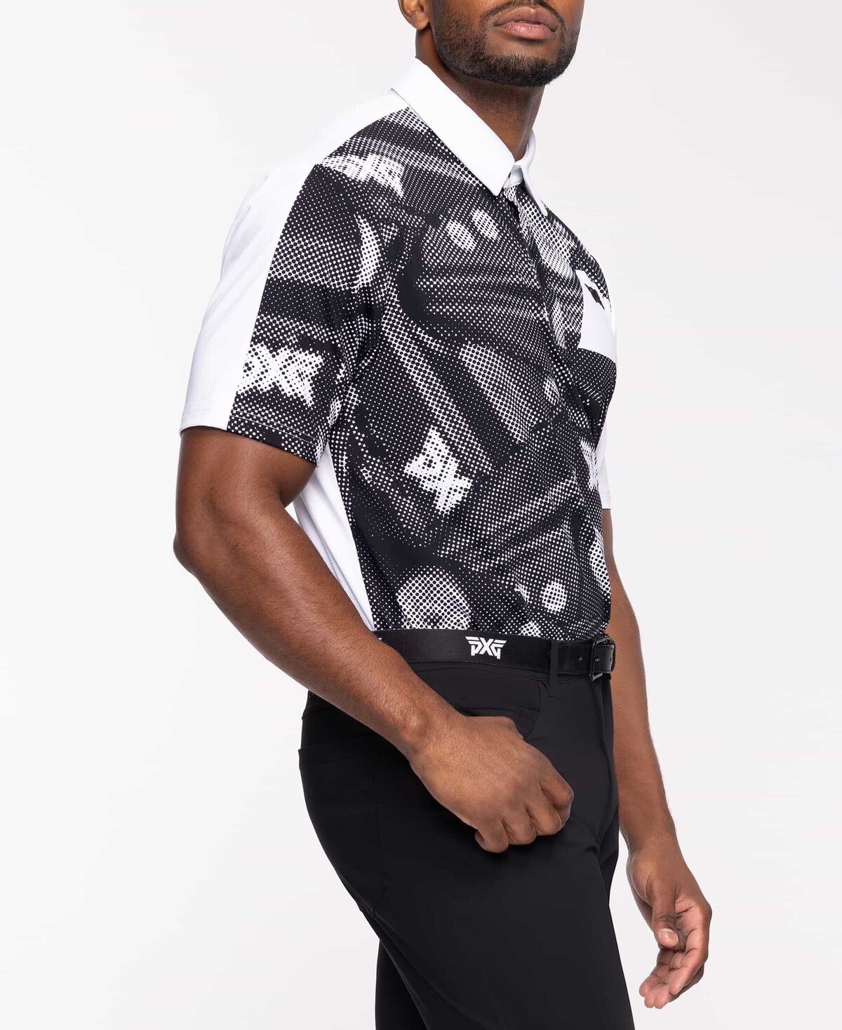Comfort Fit Iron Print Polo 