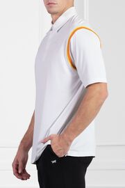 Comfort Fit Short Sleeve Banded Polo White