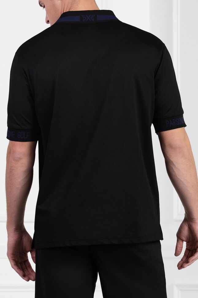 Comfort Fit Short Sleeve Wide Placket Polo