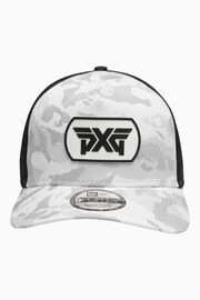Fairway Camo Dog Tag 9FORTY A-Frame Cap White