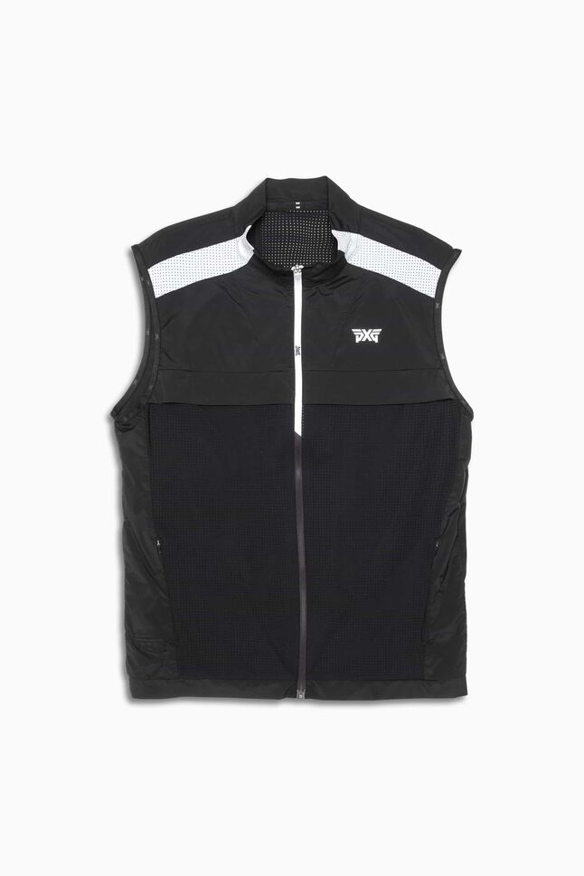 Men's Shoulder Stripe Perforated Vest