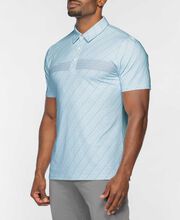 Men's Athletic Fit Galaxy Print Polo 
