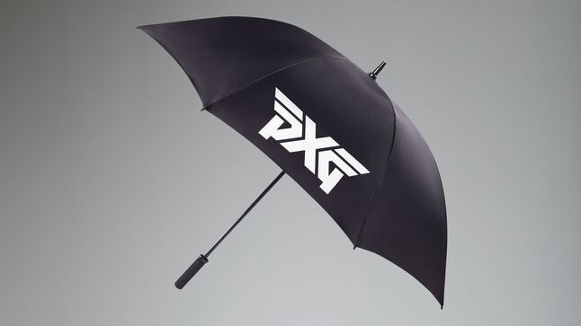 Single Canopy Black Umbrella