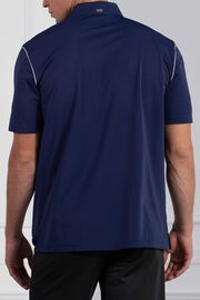 Comfort Fit Fineline Polo Navy