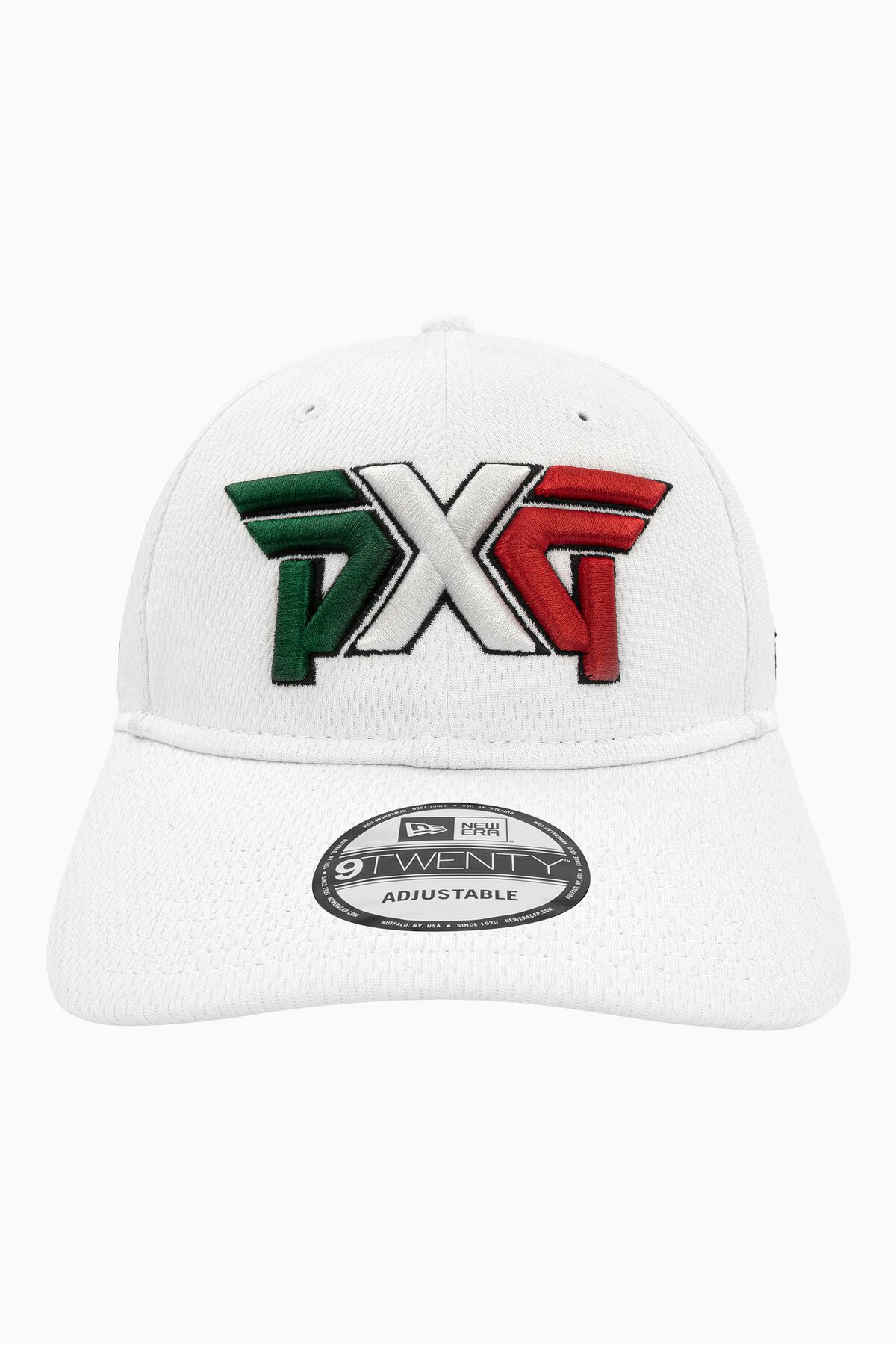 Mexico Flag 9TWENTY Adjustable Cap White
