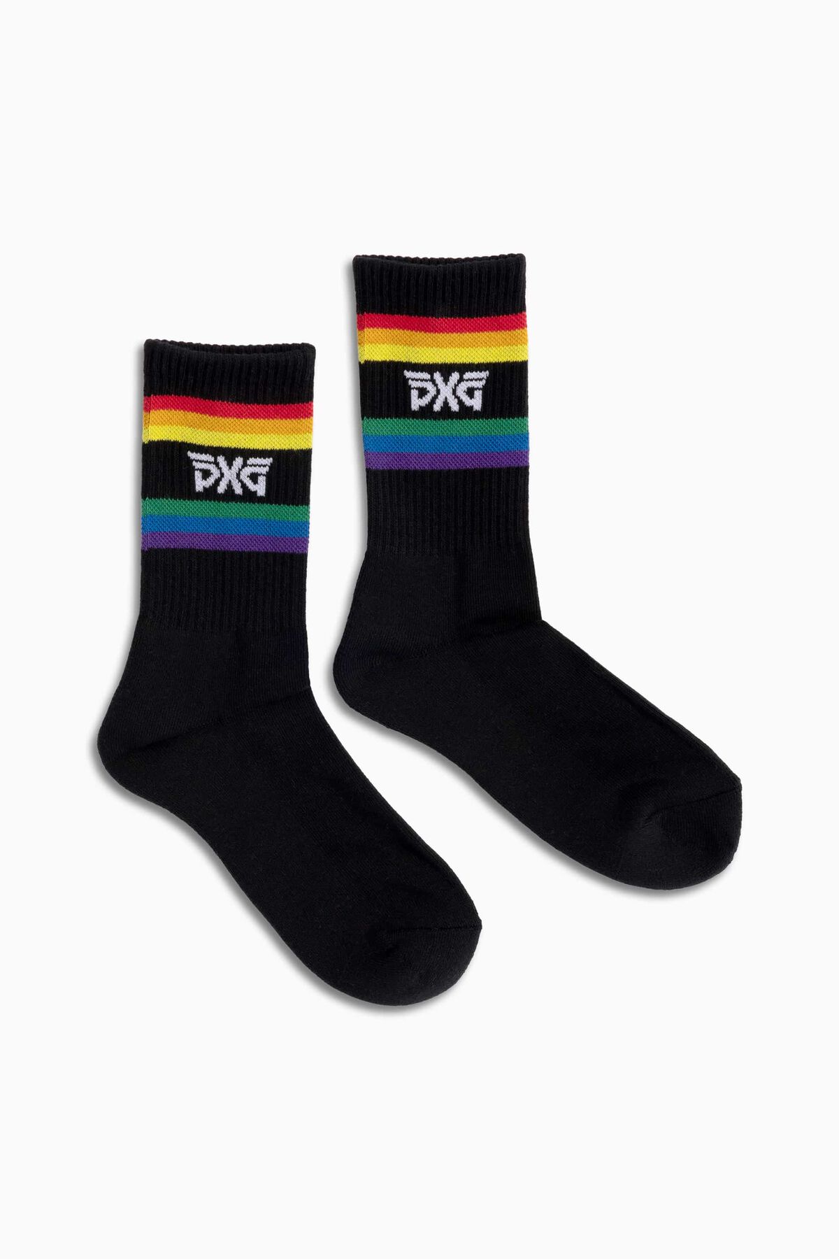 Women's Pride Crew Socks Black