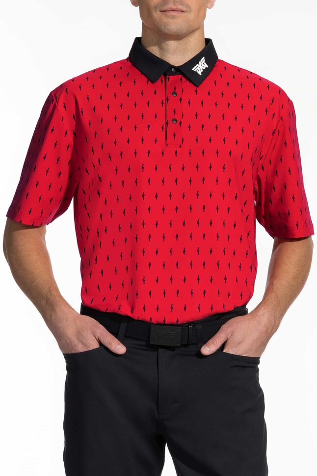 Comfort Fit Cactus Print Polo