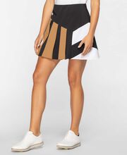 Women's Broken Stripe Pleated Skirt 