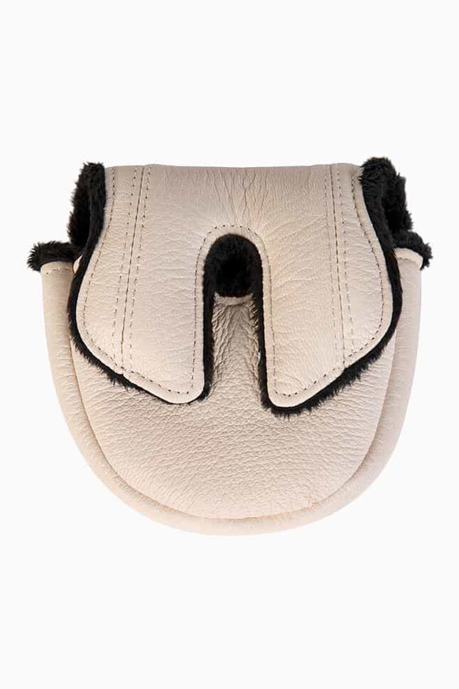 Lifted Leather Cream Mallet Headcover