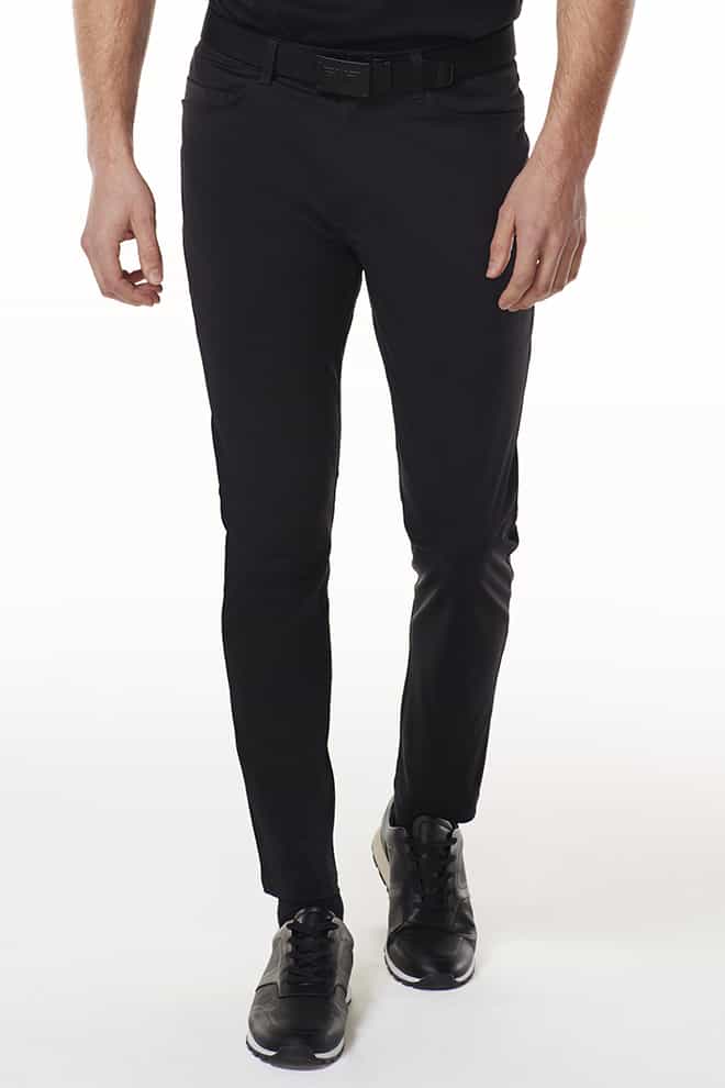 Buy Black Mid Rise Striped Skinny Pants | ONLY | 209531301